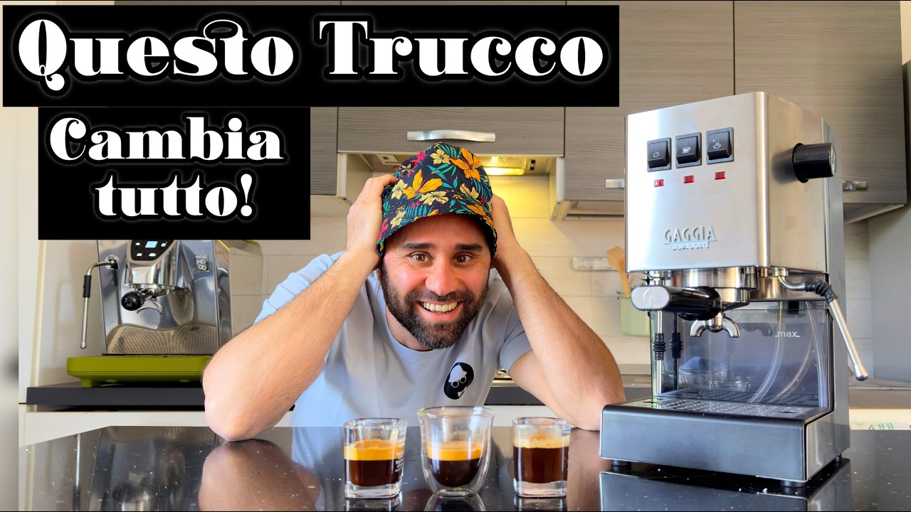 GAGGIA Classic PRO: Prova Questo TRUCCO e CAMBIA il Tuo Caffè