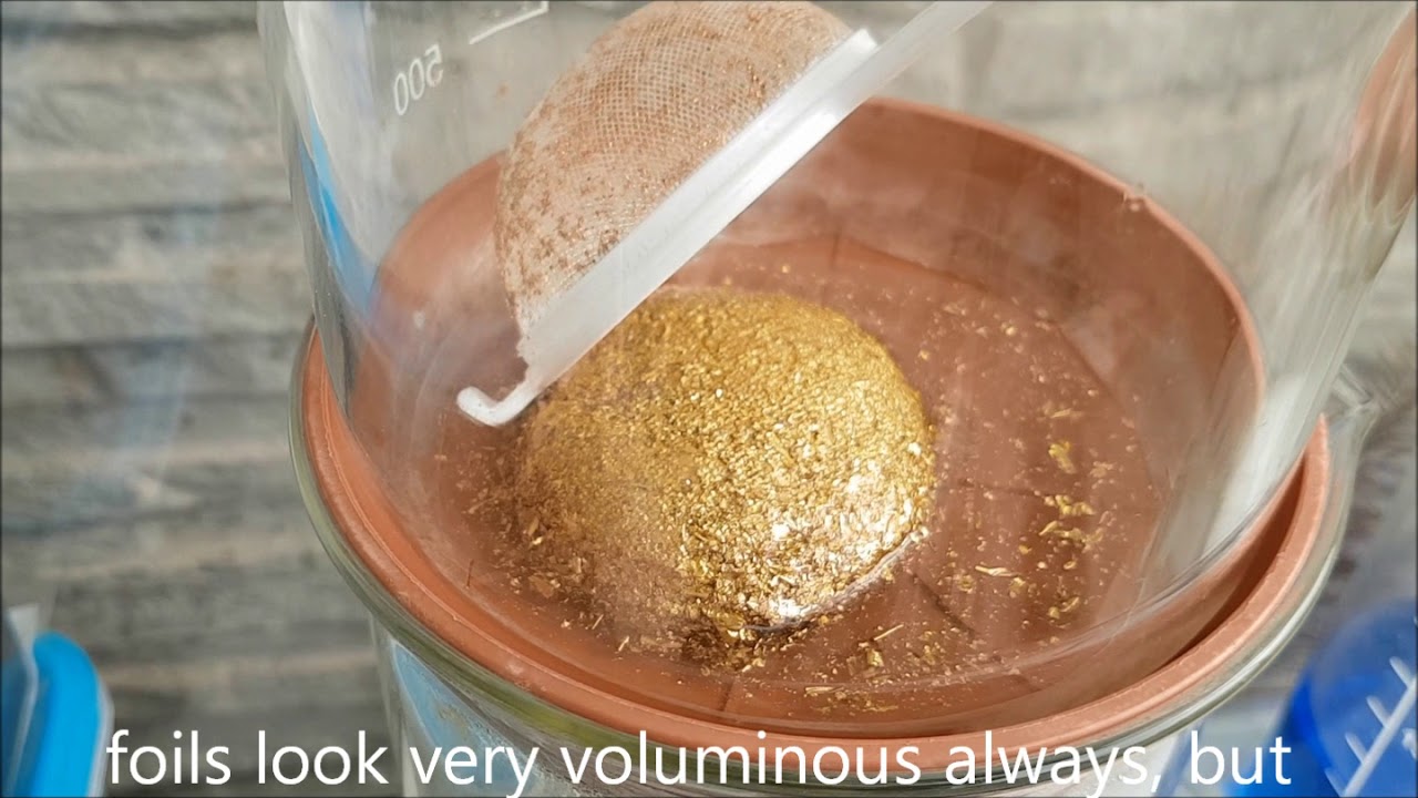 Gold recovery from gold plated pins, the nitric path