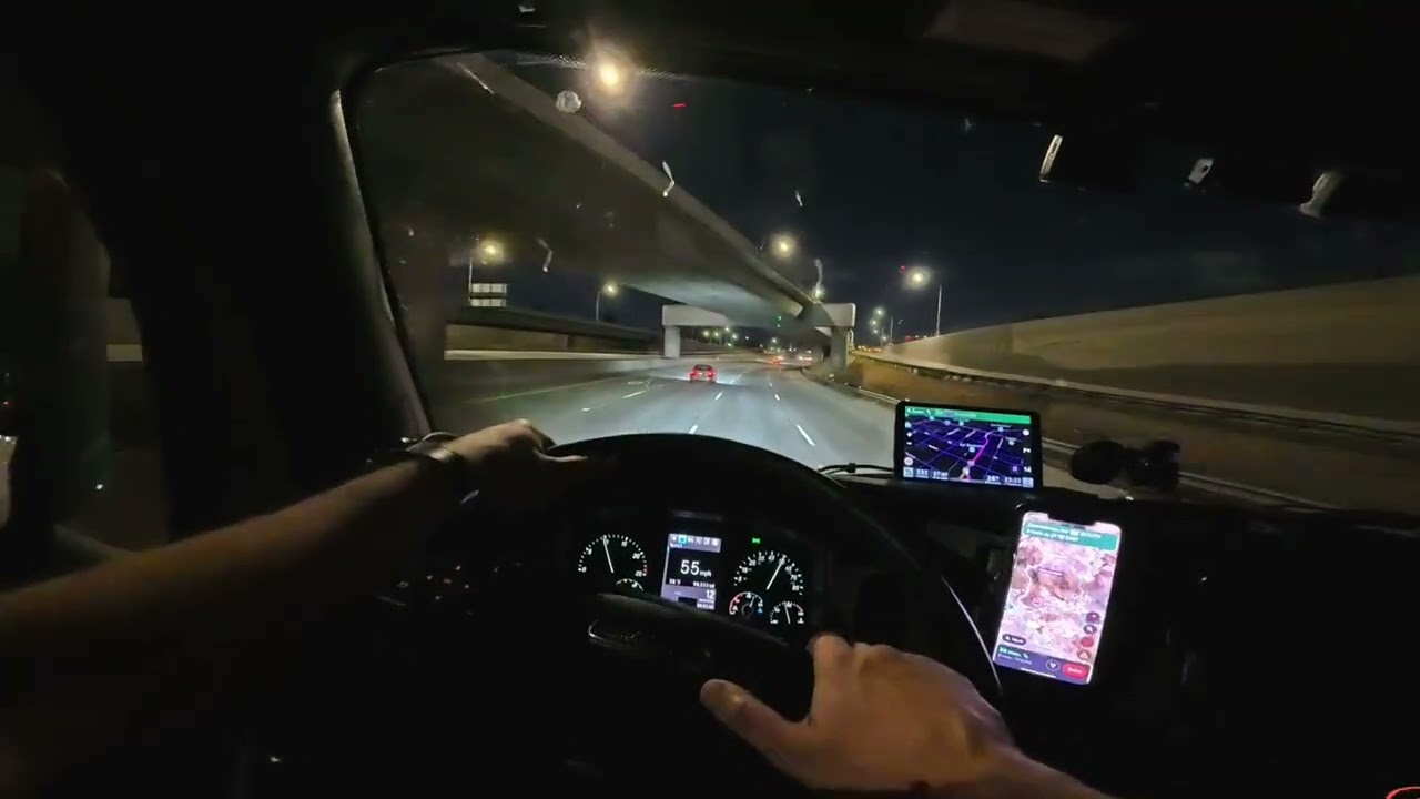 Дальнобой по США, Ночное рандеву по дорогам ночного Лос Анжелеса! Ч-1