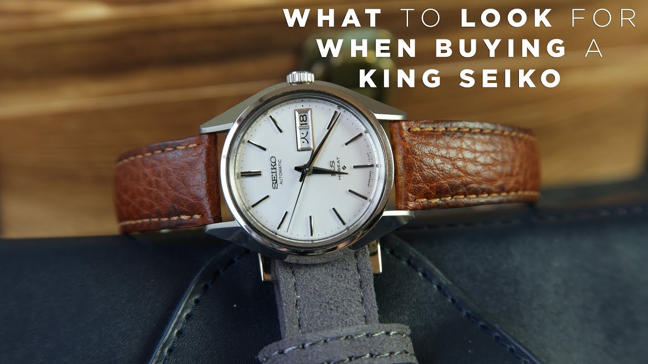 На что обратить внимание при покупке часов King Seiko | Руководство покупателя