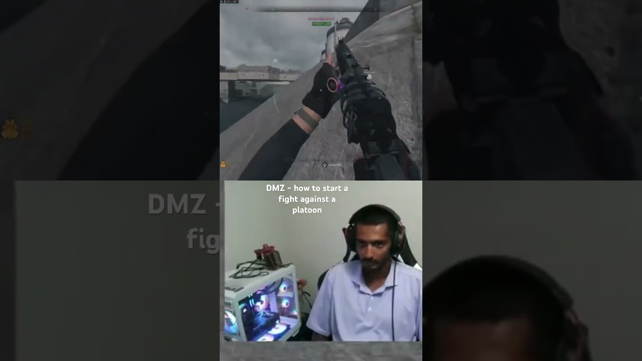 DMZ - How to start a fight against a platoon #dmzgameplay #dmzbeta #dmz