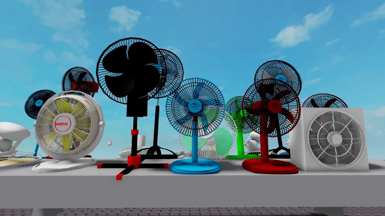 Rusty Wall Fan Video In Laundry | Many Fans