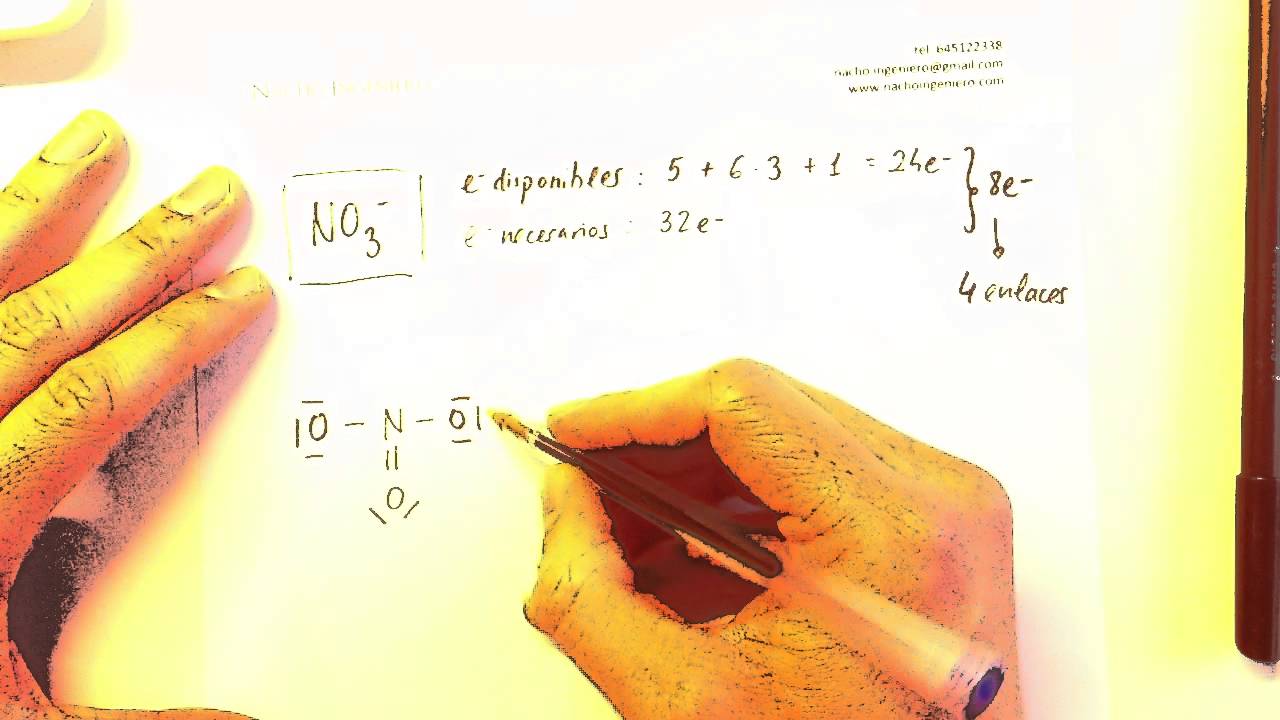 Estructura Lewis NO3-