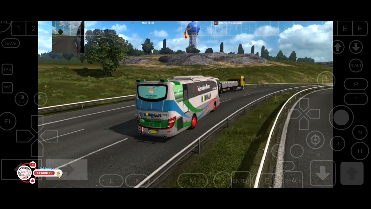 Bus Budiman trip in Europe// ETS 2 winlator 11