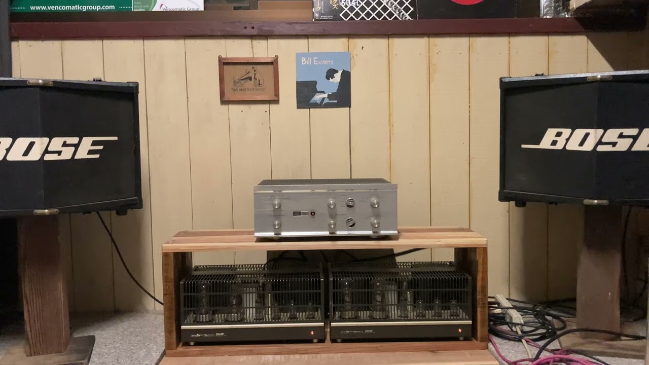 Ryūichi Sakamoto、 坂本龍一　Aqua   LUXMAN MB3045   LUX PZ24  BOSE 800 空気録音