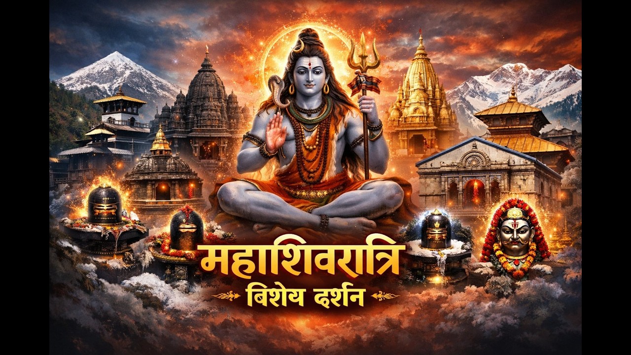 Mahashivratri Special Darshan 2026 | All Jyotirlinga & Pashupatinath Darshan Video