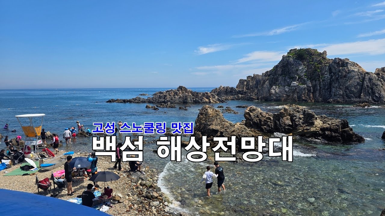 고성 백섬해상전망대 스노쿨링(2025.7.26)