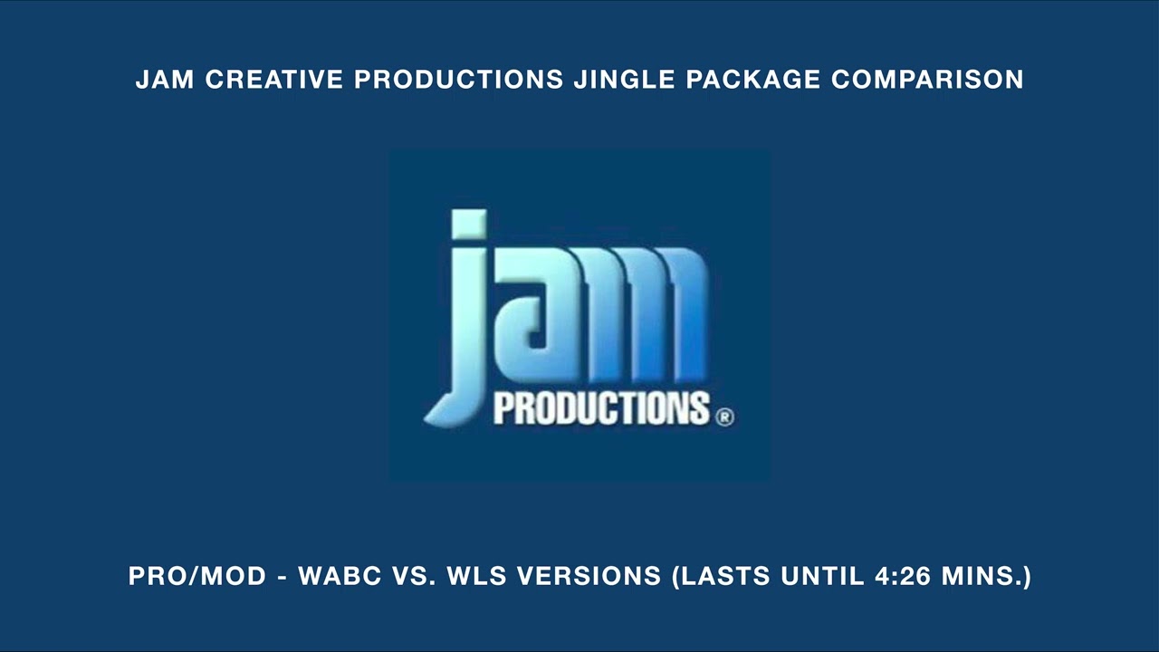 JAM Creative Productions Jingle Package Comparison: Pro/Mod (WLS vs. WABC Versions)