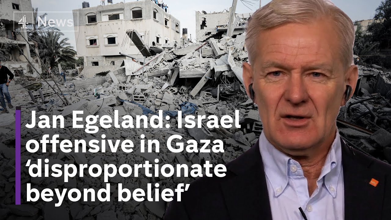 Israel-Hamas at war: Israel 'has lost the moral high ground', says NRC Secretary General Jan Egeland