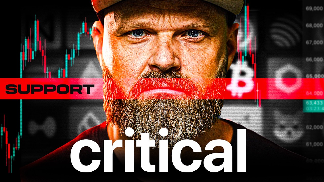 CRYPTO TRADING: If Bitcoin Falls Here Altcoins Have Nowhere To Hide