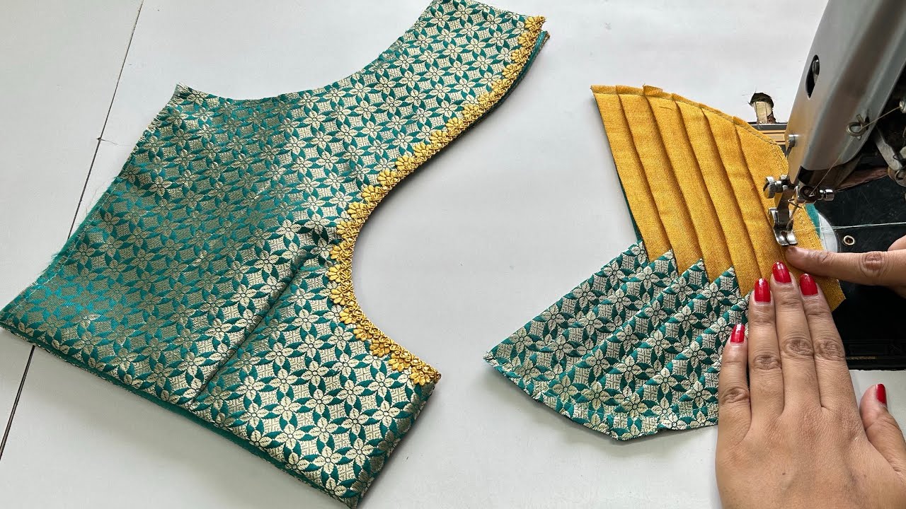 Model Blouse Back Design | Blouse Neck Designs | Cutting And Stitching Back Neck Blouse Design