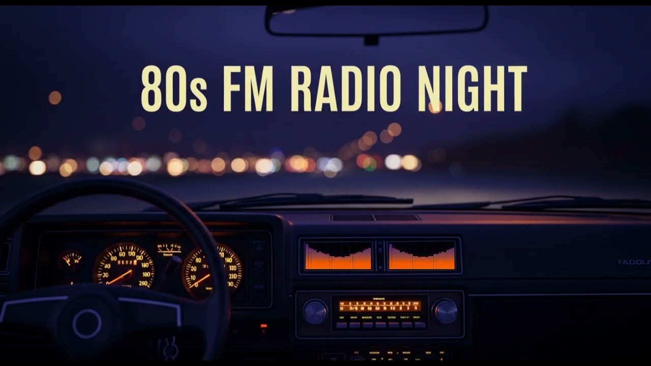 80s FM Radio Valentine Love Songs for Late Night Listening | Late Night 80s FM Radio Romantic Music