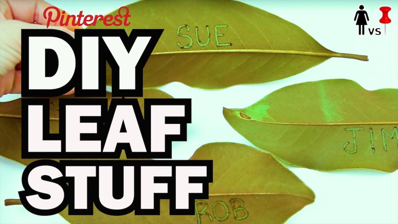 DIY Leaf Stuff - Corinne Vs Pin #33