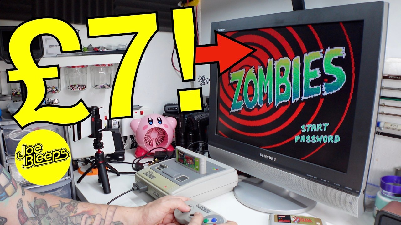 This Bargain LCD TV is PERFECT for Retro Gaming