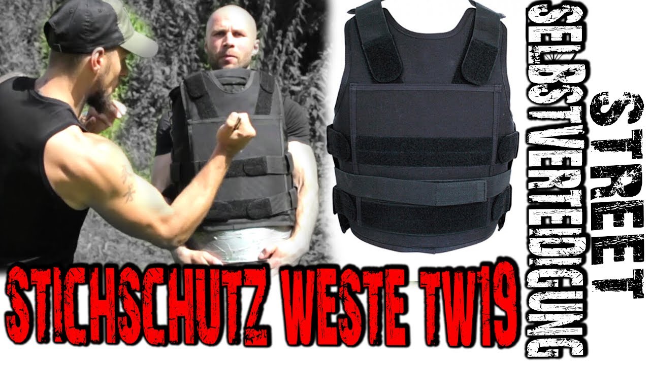 Stichschutz Weste TW19 K3 |► Der Messertest ◄ OBRAMO | KAMPFKUNST LIFESTYLE