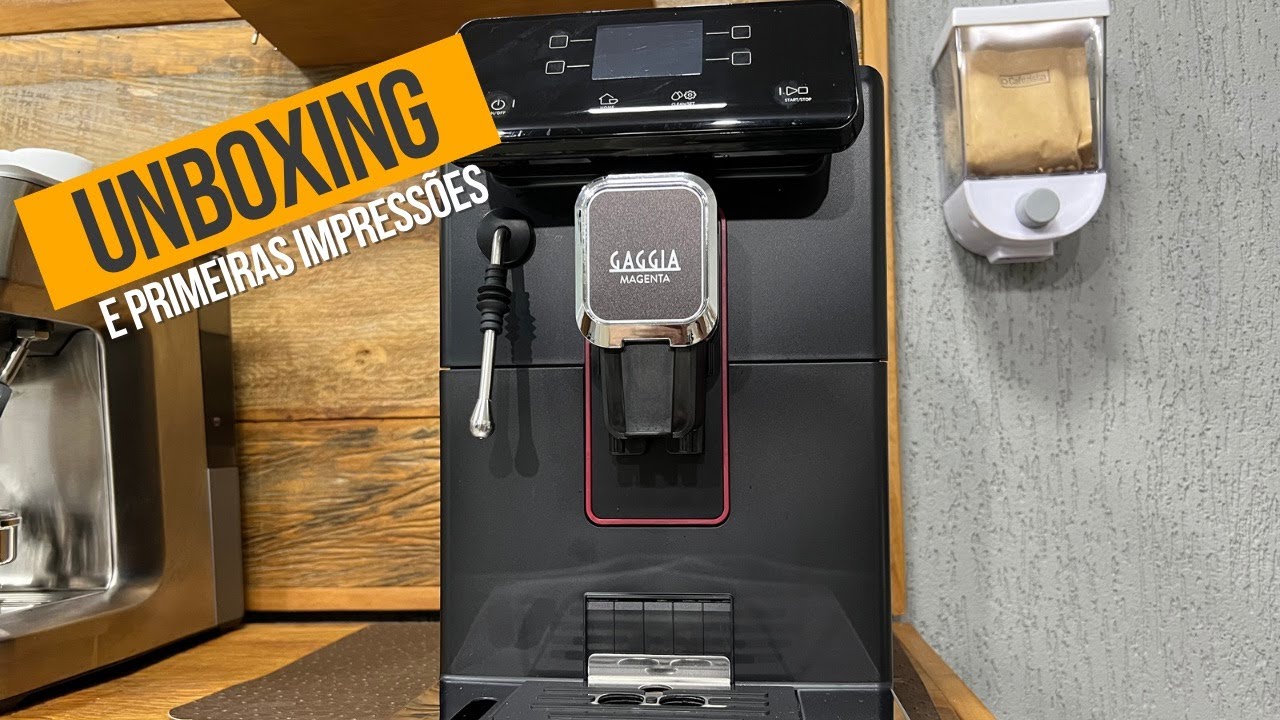 Gaggia Magenta Plus - Unboxing