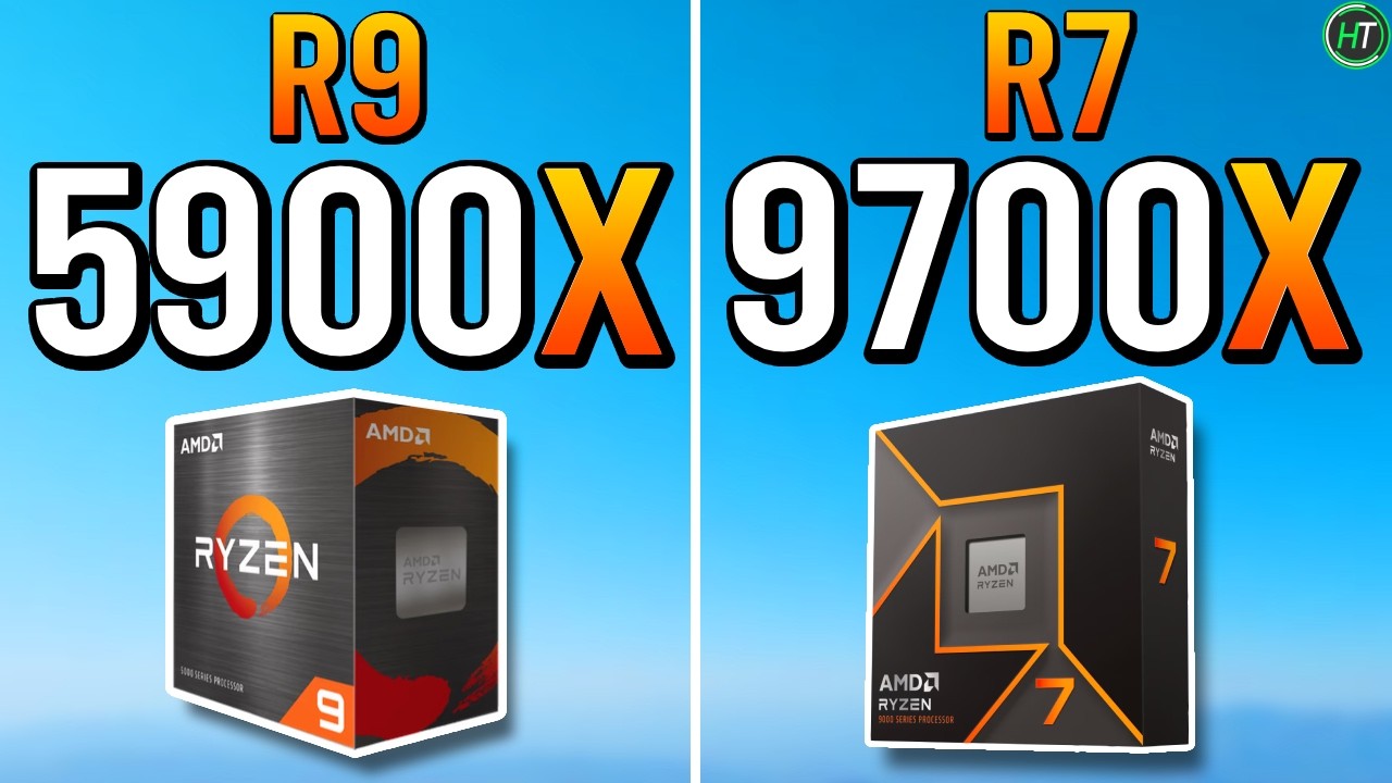 R9 5900X vs R7 9700X  -  More Cores Or GHz Best?