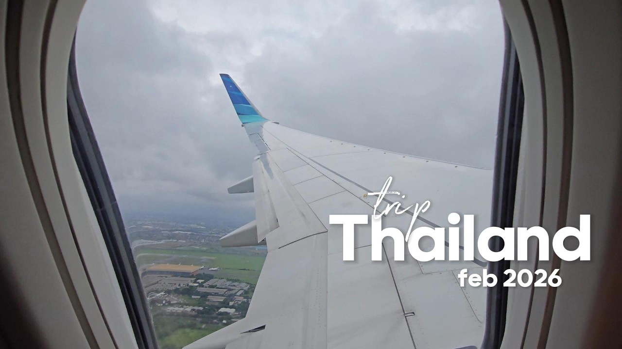 berangkat ke thailand dari soeta ke suvarnabhumi #tripthailand01