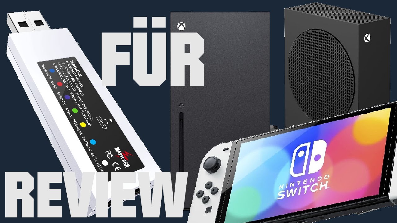 Mayflash Magic X: der ultimative Controller-Adapter für XBOX, Switch und co? Ein Review [Deutsch|HD]