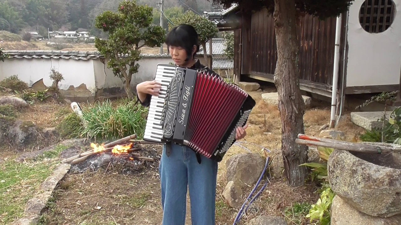 南国土佐を後にして　ペギー葉山　アコーディオン
