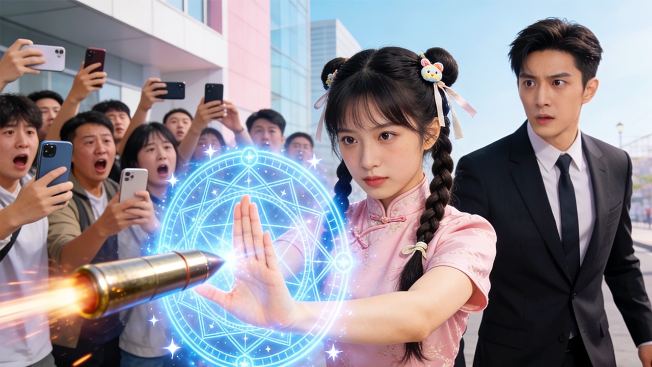 💖CEO watches the poor girl stop a deadly blast with magic,he falls to hisknees begging to marry here
