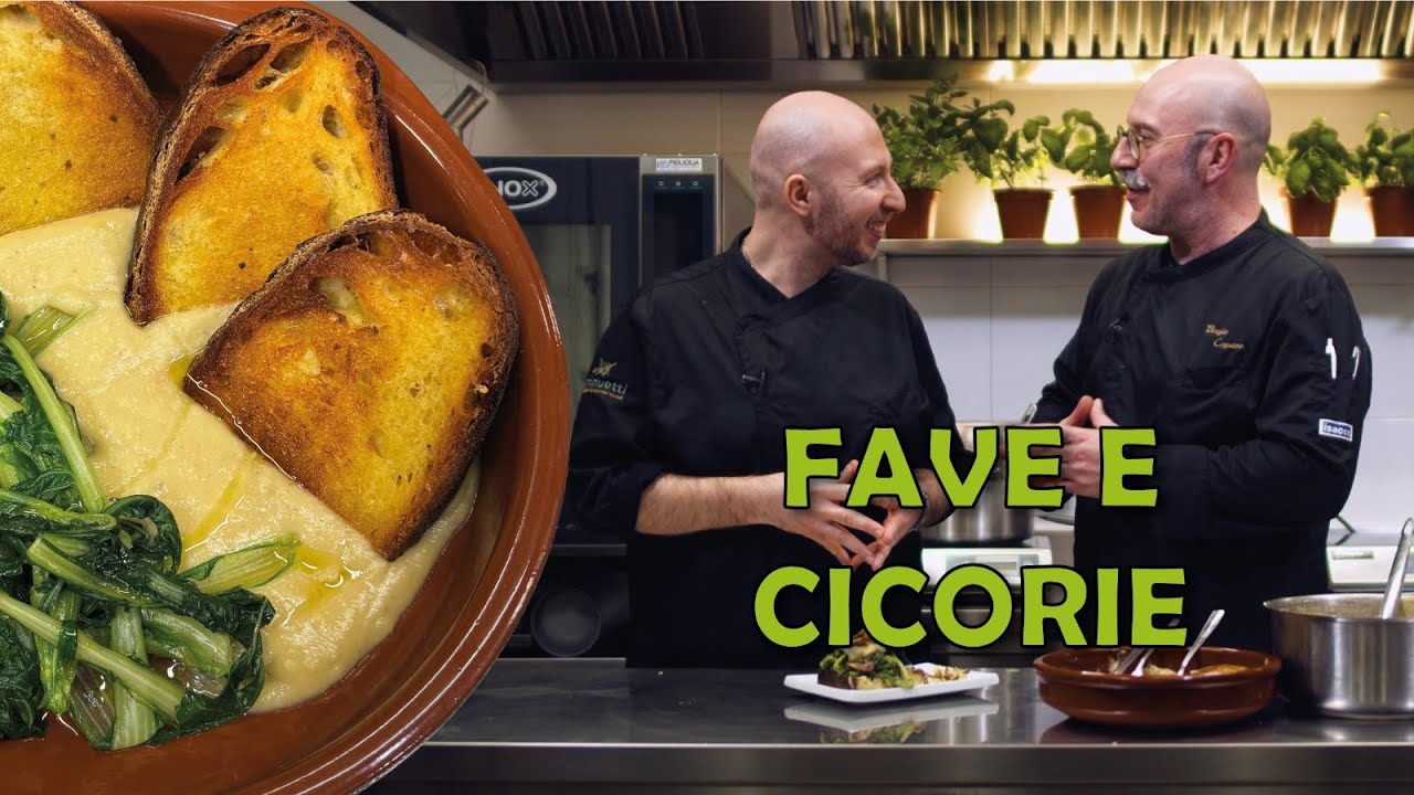 Fave e Cicorie  - DUE PELATI IN CUCINA