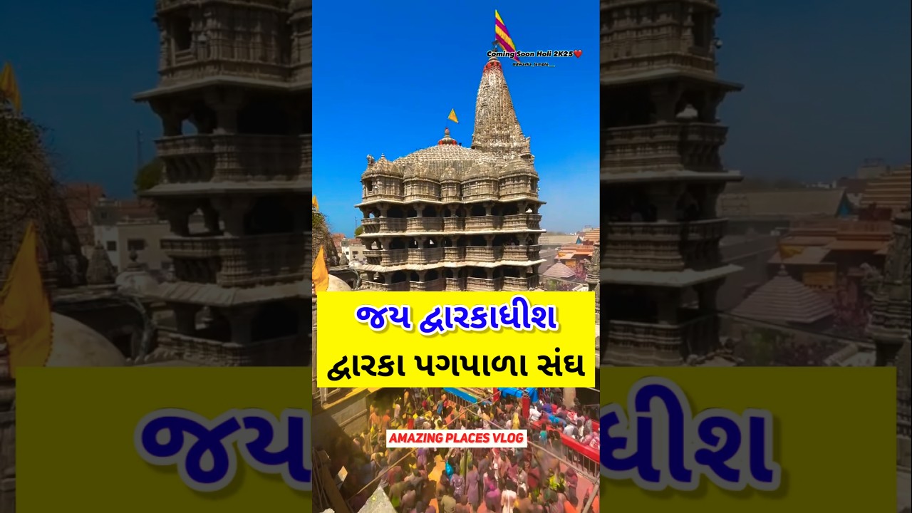 જય દ્વારકાધીશ | દ્વારકા પગપાળા સંઘ Jay Dwarkadhis | Dwarka Pagpada Sangh #shorts