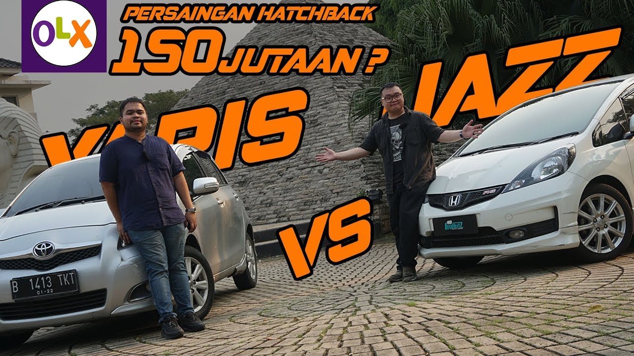 GIVE AWAY! Duel Panas Dua Hatchback Bekas: Honda Jazz GE dan Toyota Yaris NCP with Lugnutz