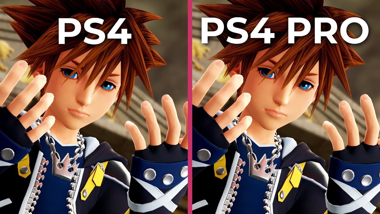 Kingdom Hearts 3 – PS4 vs. PS4 Pro Frame Rate Test & Graphics Comparison
