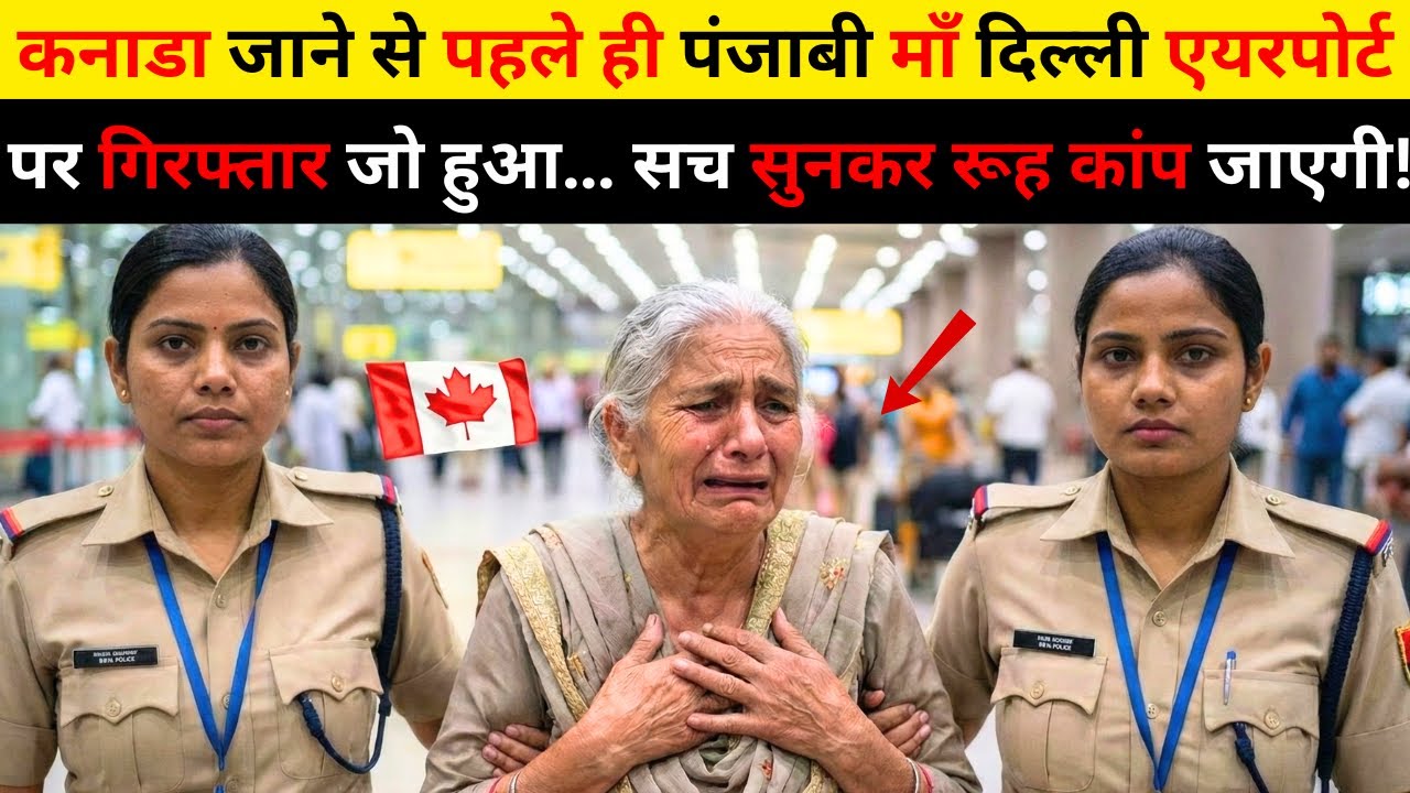बेटे से मिलने Canada जा रही पंजाबी मां अमृतसर एयरपोर्ट पर गिरफ्तार! #canadaimmigration