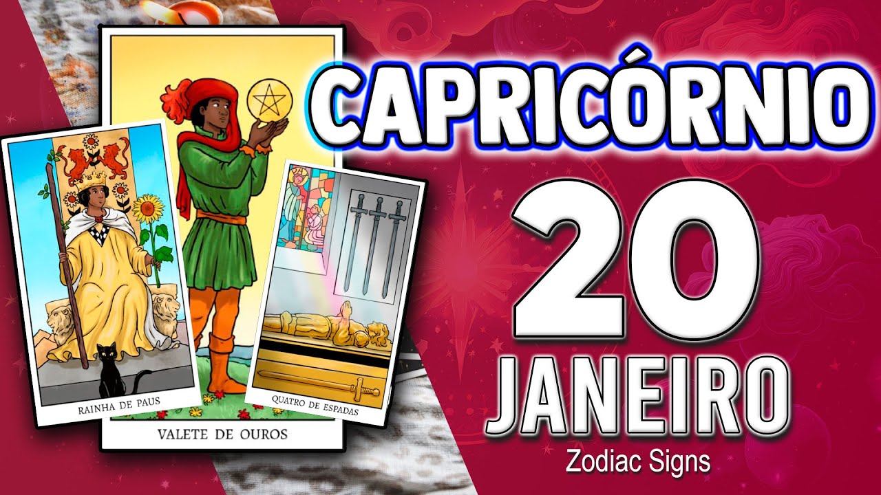 capricórnio ♑ 😎𝐒𝐔𝐀 𝐒𝐎𝐋𝐈𝐃𝐀̃𝐎 𝐄𝐒𝐓𝐀́ 𝐀𝐂𝐀𝐁𝐀𝐍𝐃𝐎 𝐇𝐎𝐉𝐄😍 20 JANEIRO 2026| HORÓSCOPO DE HOJE🔮HOROSCOPO DIÁRIO
