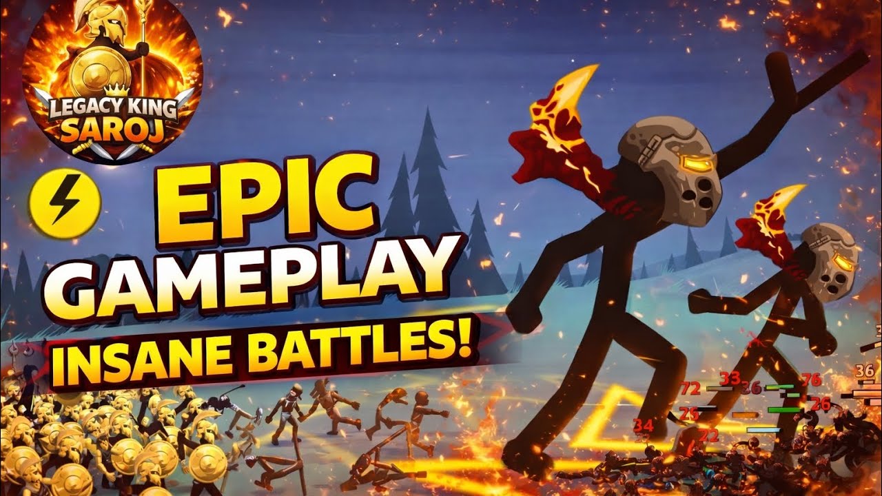 🔥 EPIC Stick War Gameplay | Insane Giant Battle Victory! ⚔️