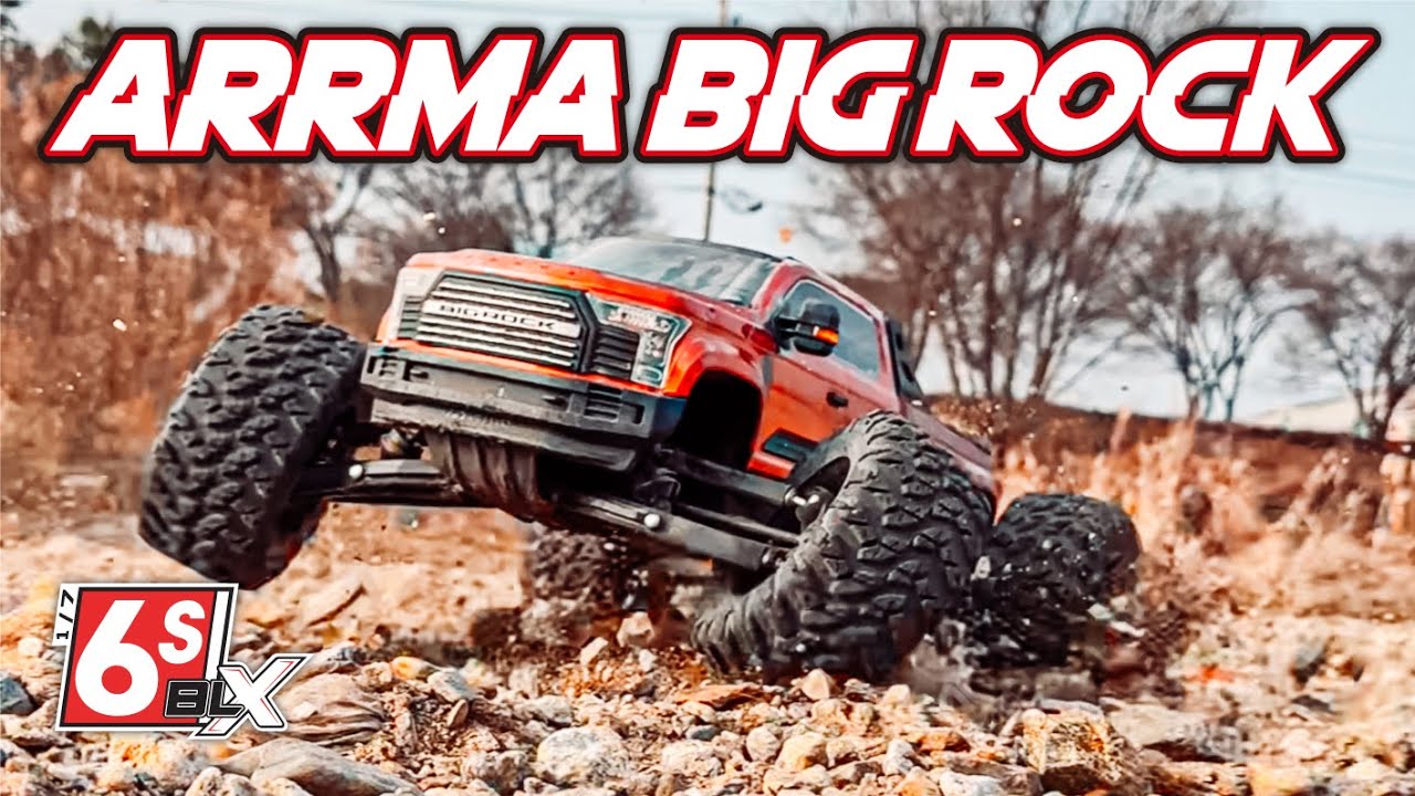 Rc cars. ARRMA BIG ROCK 6S BLX | DON’T JUST BASH. BLAST.🔥@ARRMARC