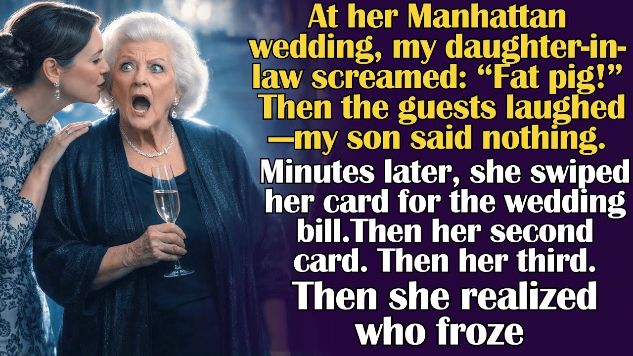 My DIL Screamed 'Fat Pig' At Her Wedding; Minutes Later, The Millionaire Who Bought Her Company