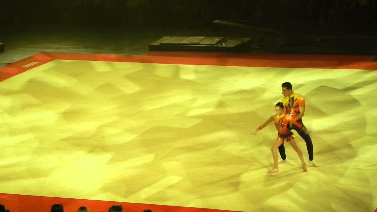 GYMNICSHOW 2015 - Chlo&eacute; GHERARDI/Alexis MARTIN / OAJLP