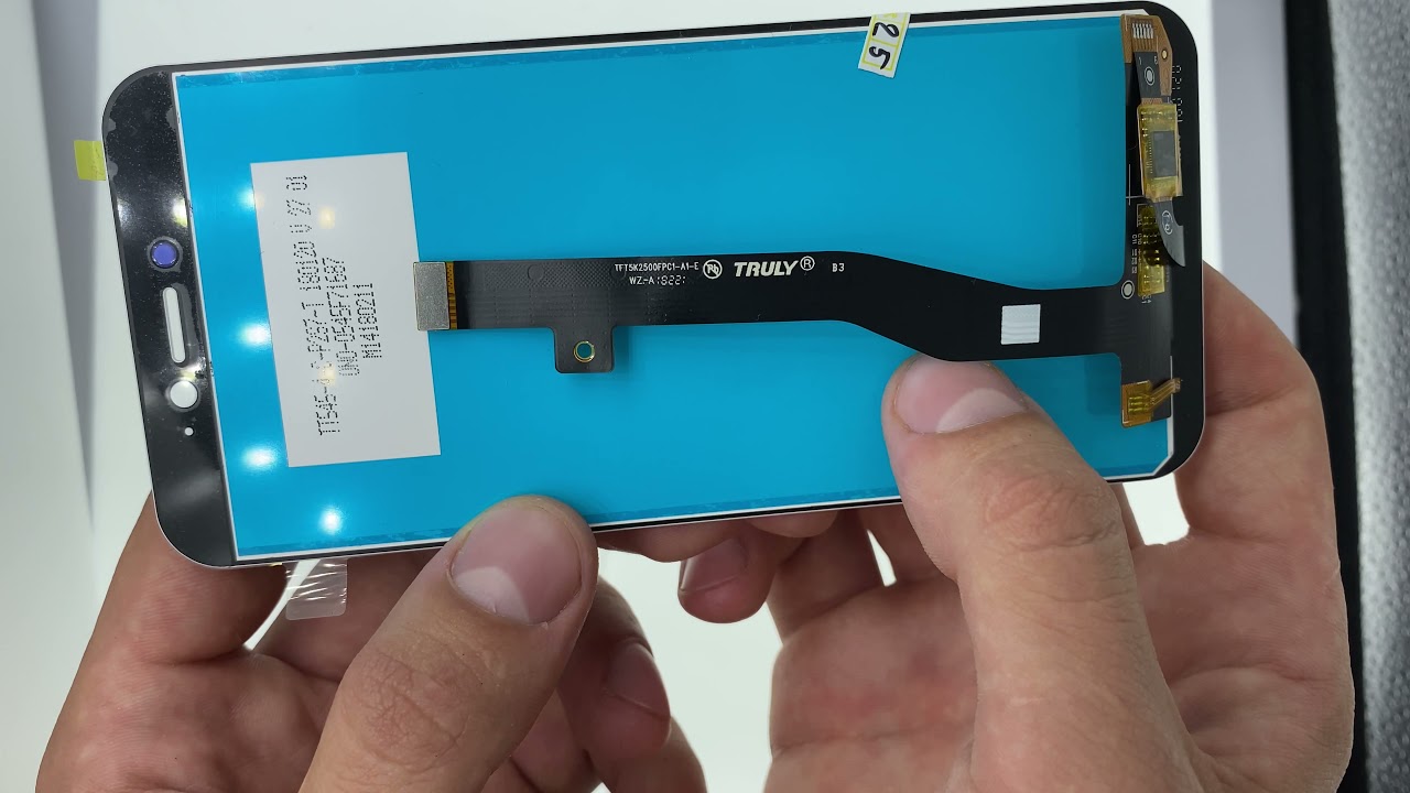 General Mobile GM 8 Go дисплей экран матрица модуль белый I обзор Vibro+