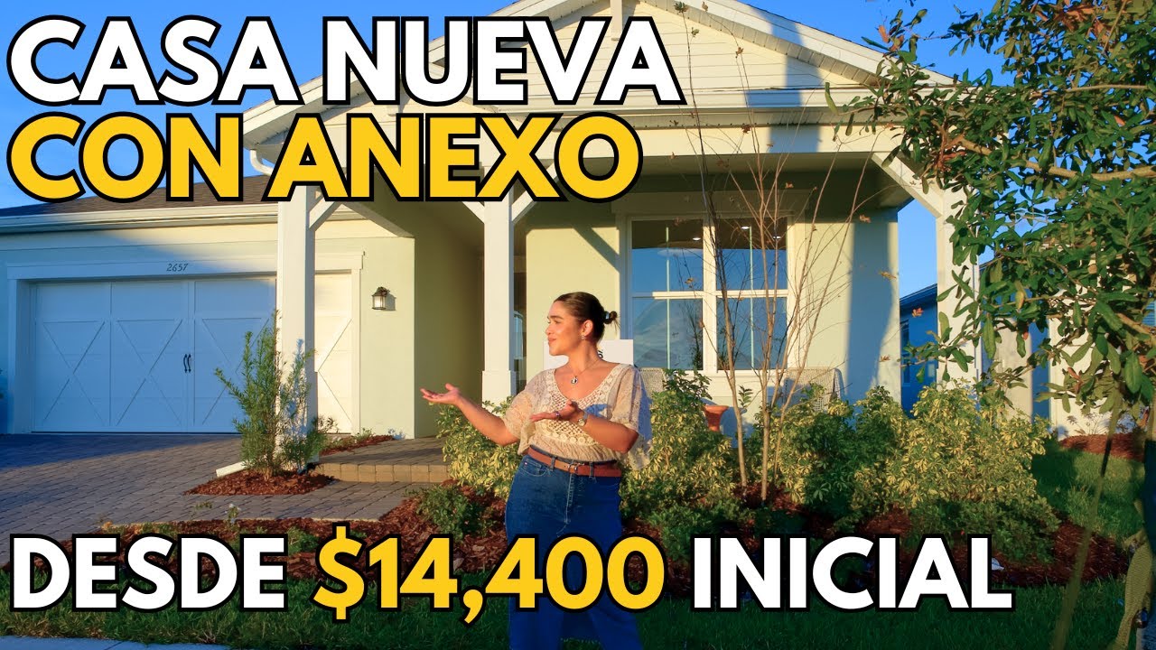 2 Casas por el precio de 1 - Desde $14,400 de Inicial. Constrúyela a tu gusto. Orlando, Florida.