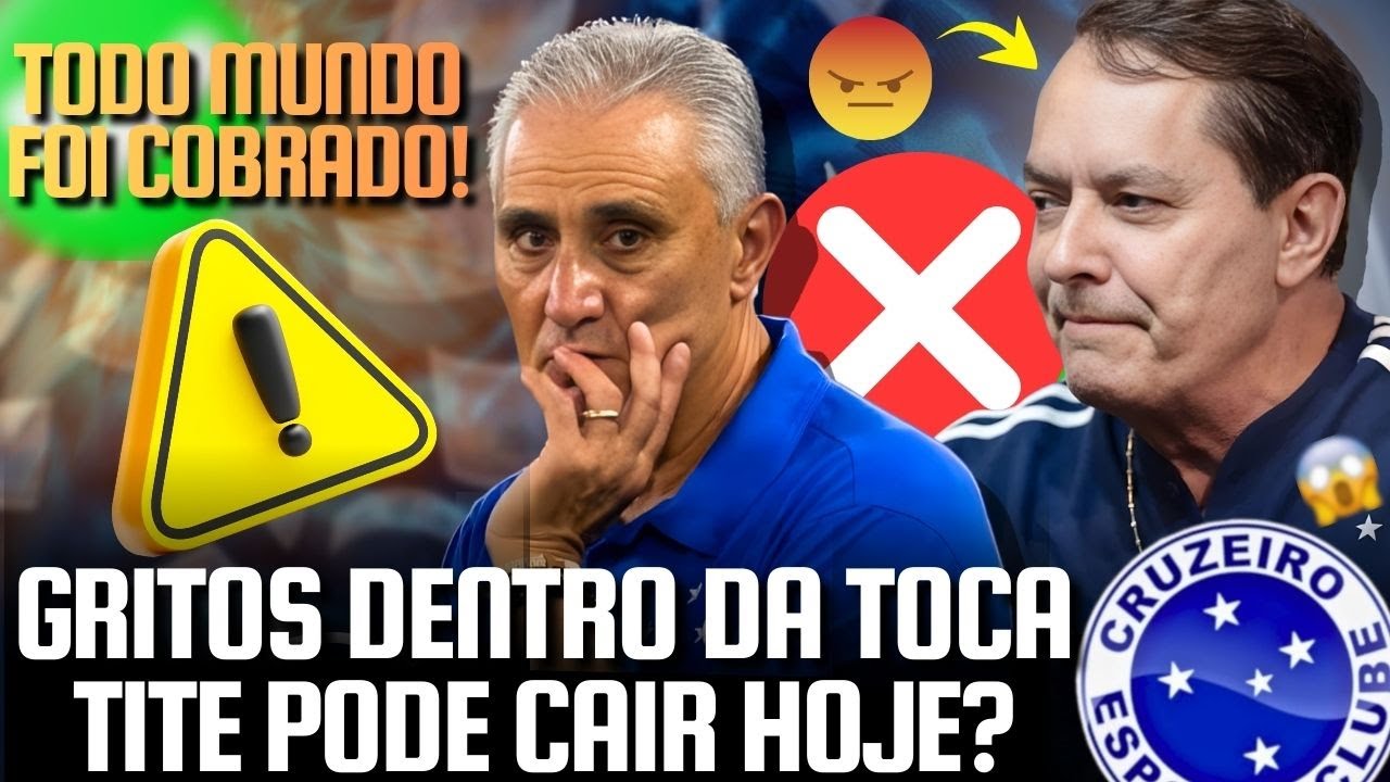 INFORMAÇÂO: TITE E JOGADORES OUVIAM COBRANÇAS NA TOCA - PEDRO LOURENÇO FICOU REVOLTADO! TITE CAI?