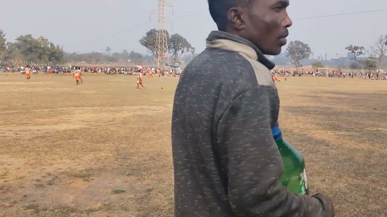 Local football tournament At A J C Raghunathpur 