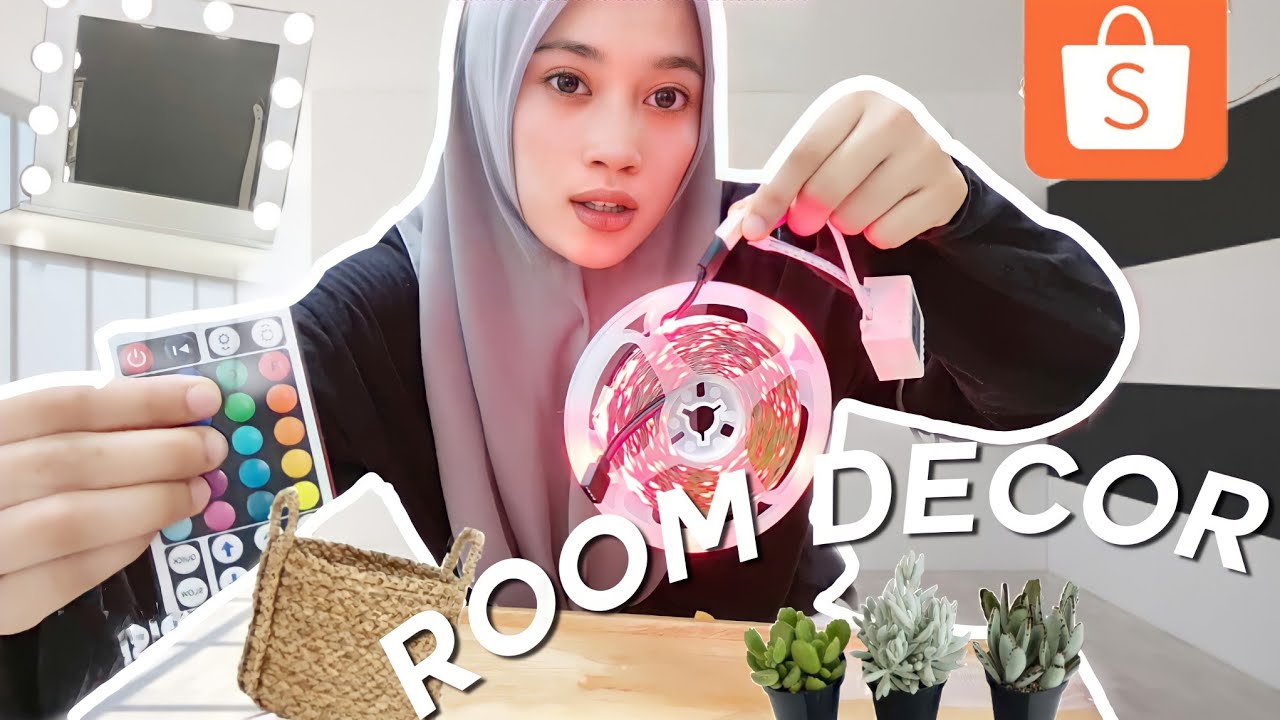 (Part 1) SHOPEE HAUL FOR ROOM MAKEOVER | MALAYSIA
