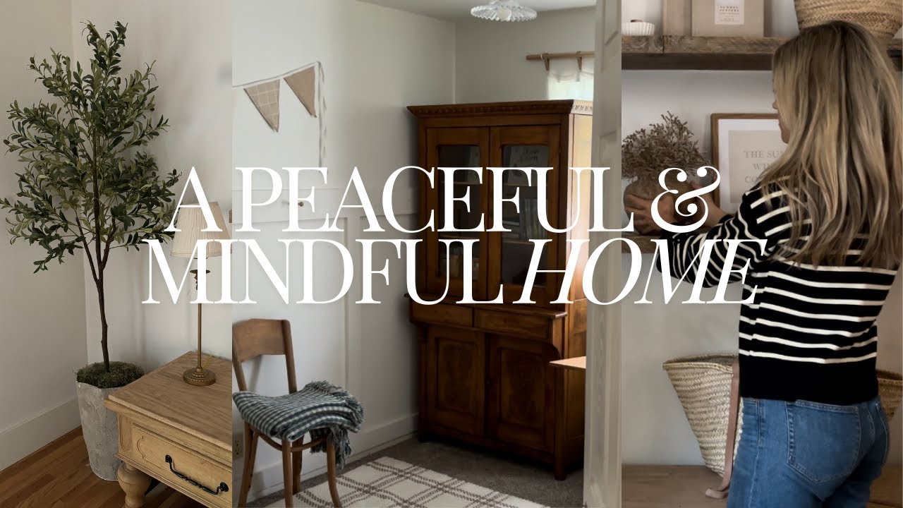 How to Keep a PEACEFUL & MINDFUL Home; Homemaking, Slowliving