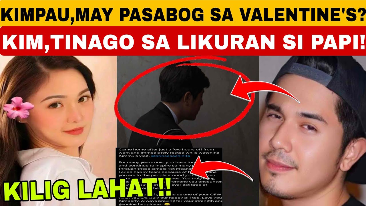 HULI KA❗KIMMY, TINAGO SA LIKURAN SI PAPI,SUMILIP SA LIKOD NI KIM❗KIMPAU MY SURPRESA SA VALENTINE'S ❓