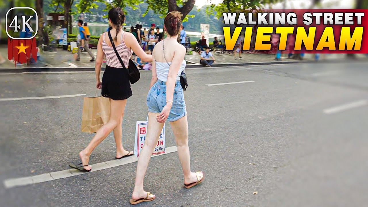 [4K Hanoi Walk] Relaxing Walks At HANOI Walking Street🍃 Hanoi Vietnam Walking Tour 2024 🔥