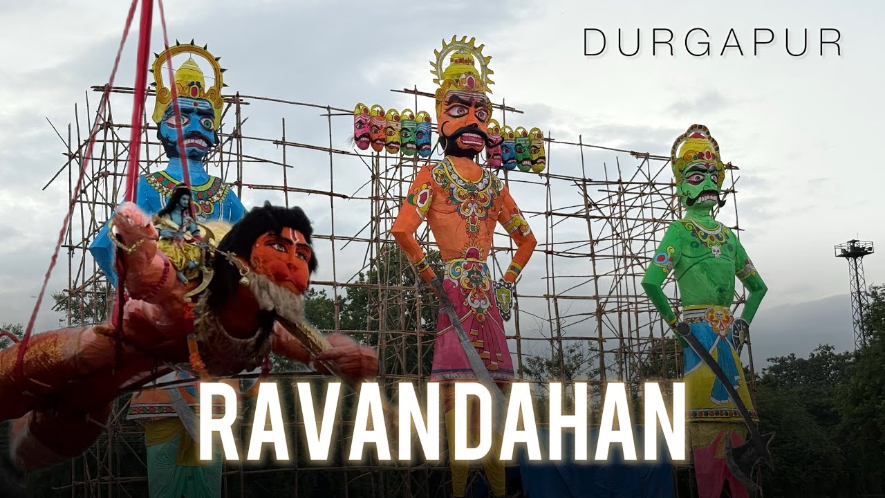 Ravan Dahan In Durgapur 🚩🚩