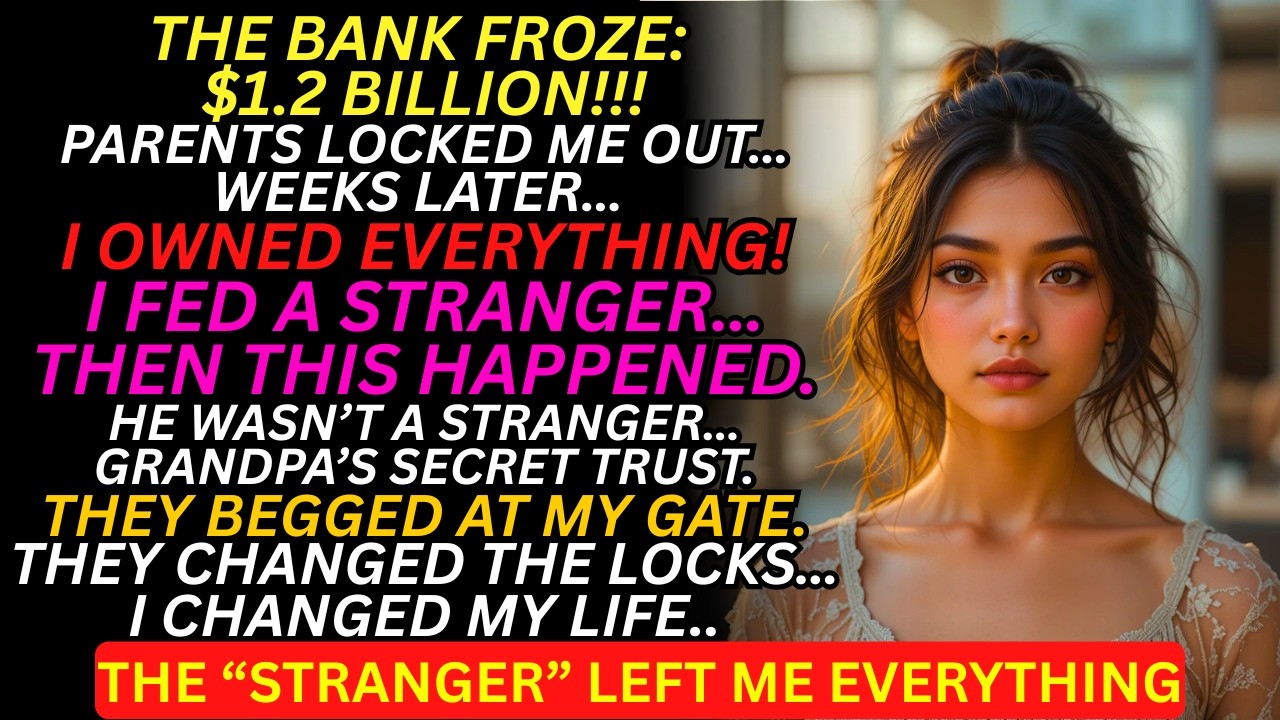 I Gave My Lunch to a Stranger… Weeks Later My Grandpa’s $1.2B Trust Shocked Everyone