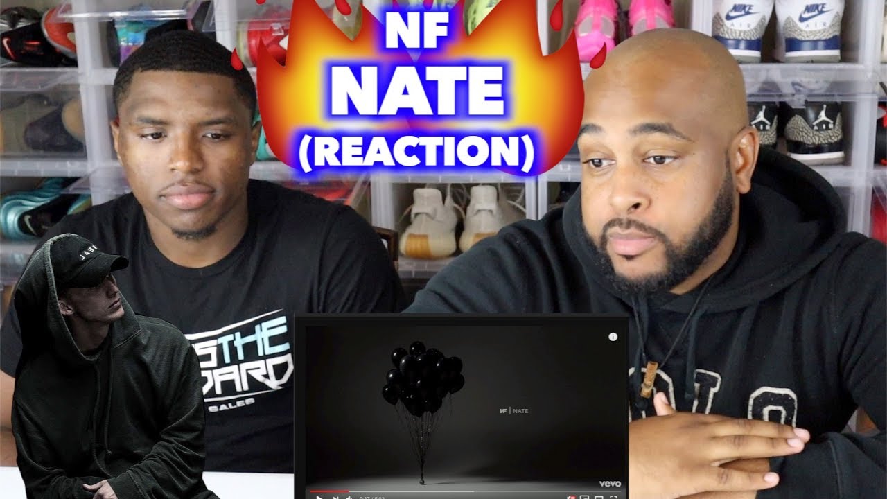 NATE - NF | HE WAS TALKING TO HIS YOUNGER SELF!! | REACTION