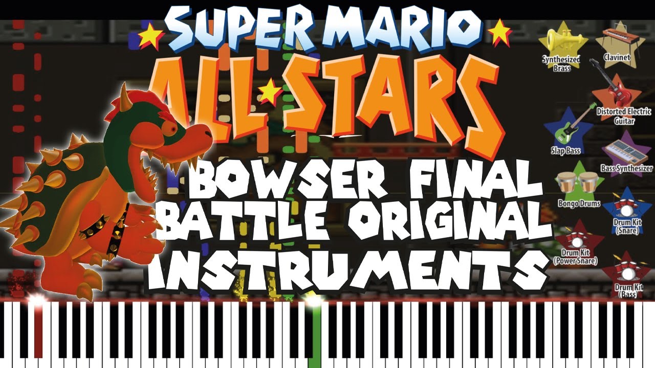 Super Mario All-Stars - Bowser Final Battle [Music Deconstruction]