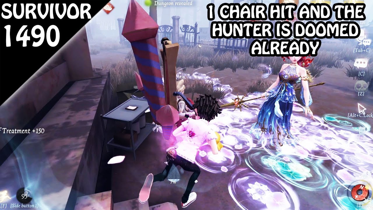 Chair hit = Lose - Survivor Rank #1490 (Identity v)