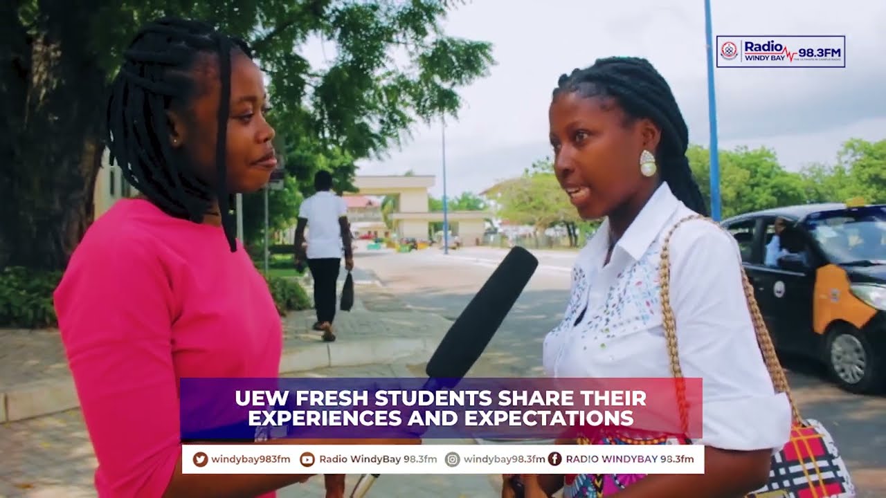 University of Education, Winneba fresh students share their experiences and expectations on campus.