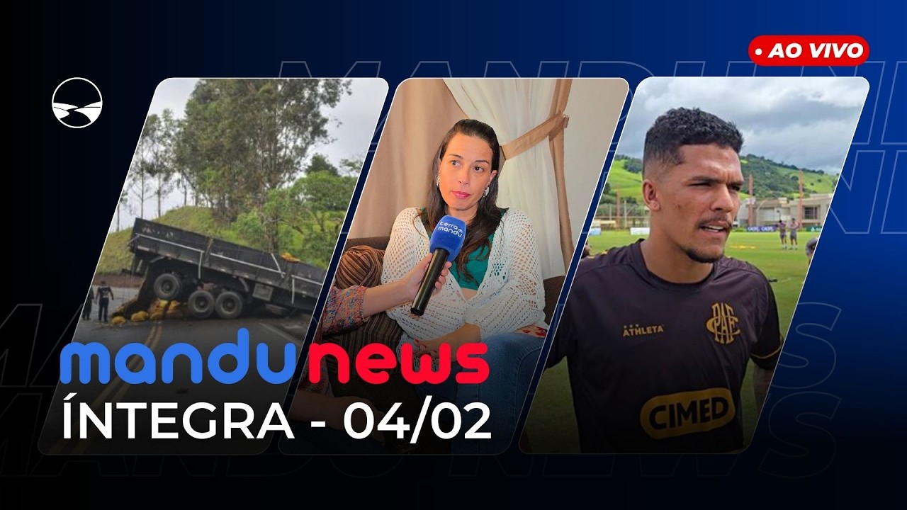 MANDU NEWS - NOTÍCIAS DE POUSO ALEGRE E REGIÃO - 04/02/2026